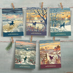 The Labrador Christmas Card Collection – Five Cards