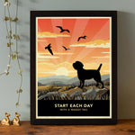 Limited Edition Boarder Terrier  Print - A Dog Lovers Gift