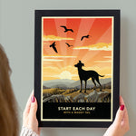 Limited Edition Greyhound, Whippet or Lurcher Print - A Dog Lovers Gift