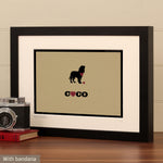 Personalised Cocker Spaniel (Working) Print For One Or Two Dogs