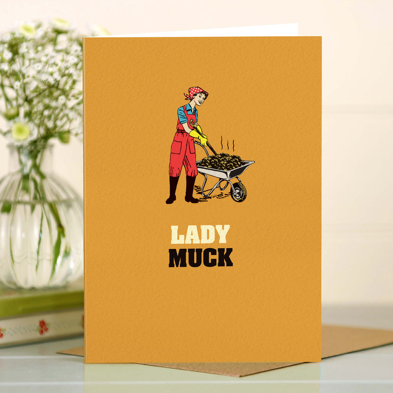 Gardening Card - Lady Muck