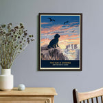 Cockapoo or Poodle Limited Edition Coastal Print - A Dog Lover’s Gift.