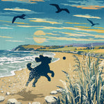 Cockapoo Limited Edition Beach Print - A Dog Lover’s Gift.