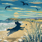 Spaniel Limited Edition Beach Print - A Dog Lover’s Gift.