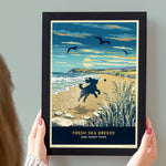 Cockapoo Limited Edition Beach Print - A Dog Lover’s Gift.