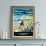 Cockapoo Limited Edition Beach Print - A Dog Lover’s Gift.