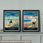 Cockapoo Limited Edition Beach Print - A Dog Lover’s Gift.