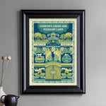 London Parks And Gardens Art Print - A London Gift