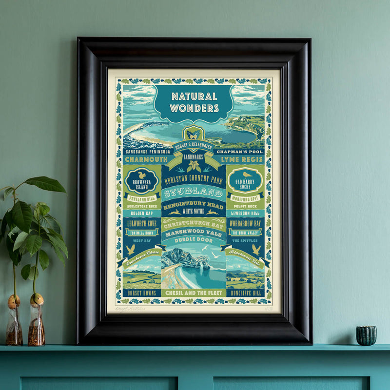 Dorset’s Natural Wonders Art print - A Dorset Gift