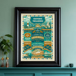 Dorset’s Historic Treasures Art print - A Dorset Gift