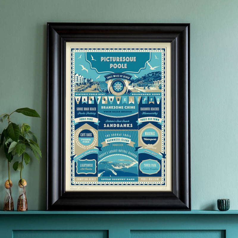 Poole Art Print - A Dorset Gift