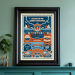 Sailing In Devon and Cornwall Art print