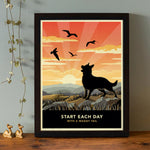 Limited Edition German Shepherd Print - A Dog Lovers Gift