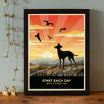 Limited Edition Greyhound, Whippet or Lurcher Print - A Dog Lovers Gift