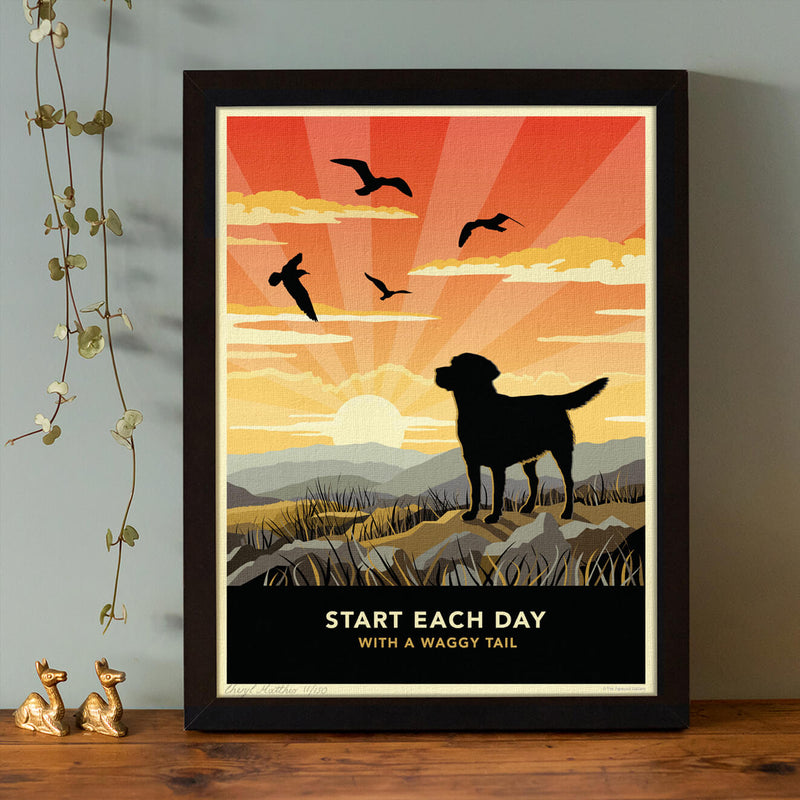 Limited Edition Labrador Print - A Dog Lovers Gift