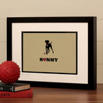 Personalised Weimaraner Print For One Or Two Dogs