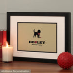 Personalised Labradoodle Print For One Or Two Dogs