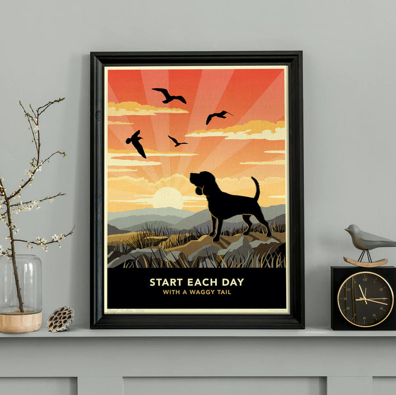 Limited Edition Beagle Print - A Dog Lovers Gift