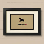 Personalised Cocker Spaniel (Working) Print For One Or Two Dogs