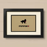 Personalised Rough Collie Print For One Or Two Dogs