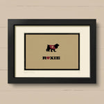 Personalised Cocker Spaniel (Show) Print For One Or Two Dogs