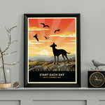 Limited Edition Greyhound, Whippet or Lurcher Print - A Dog Lovers Gift