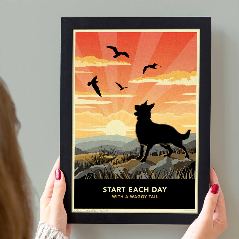 Limited Edition German Shepherd Print - A Dog Lovers Gift