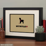 Personalised Welsh Terrier Print For One Or Two Dogs