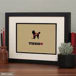 Personalised Cockapoo Print For One Or Two Dogs