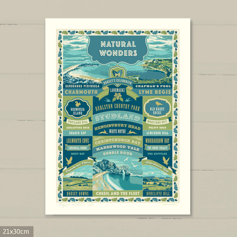 Dorset’s Natural Wonders Art print - A Dorset Gift