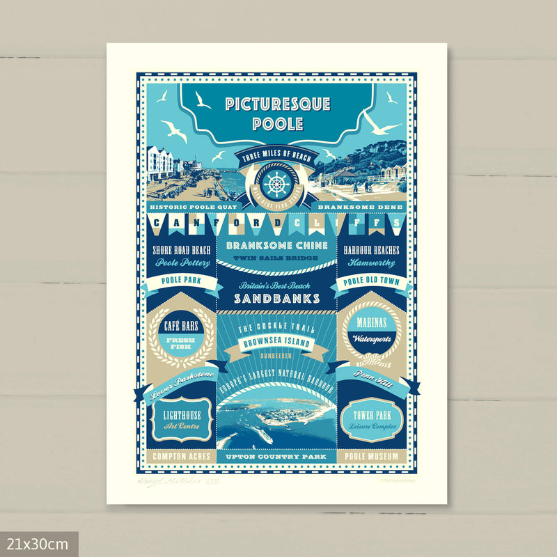 Poole Art Print - A Dorset Gift