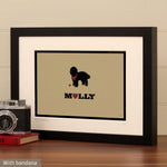 Personalised Old English Sheep Dog Print For One Or Two Dogs
