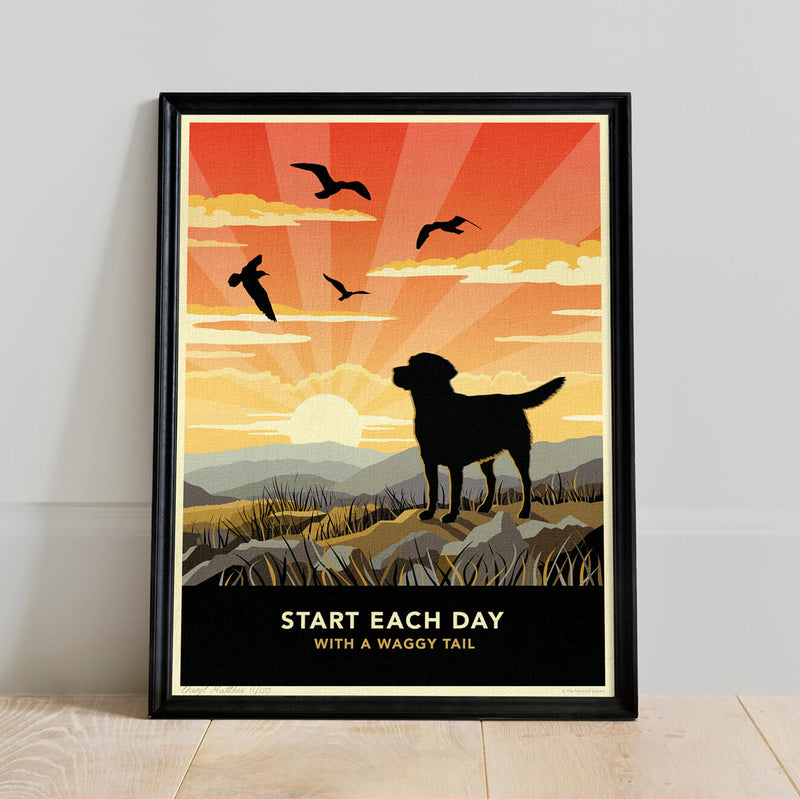 Limited Edition Labrador Print - A Dog Lovers Gift