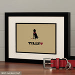 Personalised Pointer Print For One Or Two Dogs
