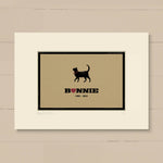 Pet Memorial 'Personalised Dog Or Cat Print'