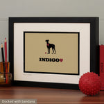 Personalised Doberman Pinscher Print For One Or Two Dogs