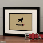Personalised Cocker Spaniel (Show) Print For One Or Two Dogs