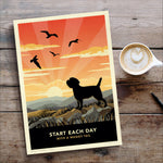 Limited Edition Boarder Terrier  Print - A Dog Lovers Gift