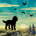 Scenic Dog Lovers Gift - Cockapoo Limited Edition Print