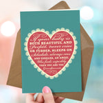 New Grandparents Card - Perfect Grandchild