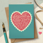 New Grandparents Card - Perfect Grandchild