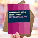 Funny Birthday Card – Keep The Envelope Too!