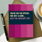 Funny Birthday Card – Keep The Envelope Too!