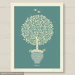 Personalised Family Tree Print – A Gift for Families