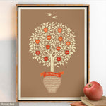 Personalised Family Tree Print – A Gift for Families