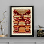Cultural London Art Print - A London Gift