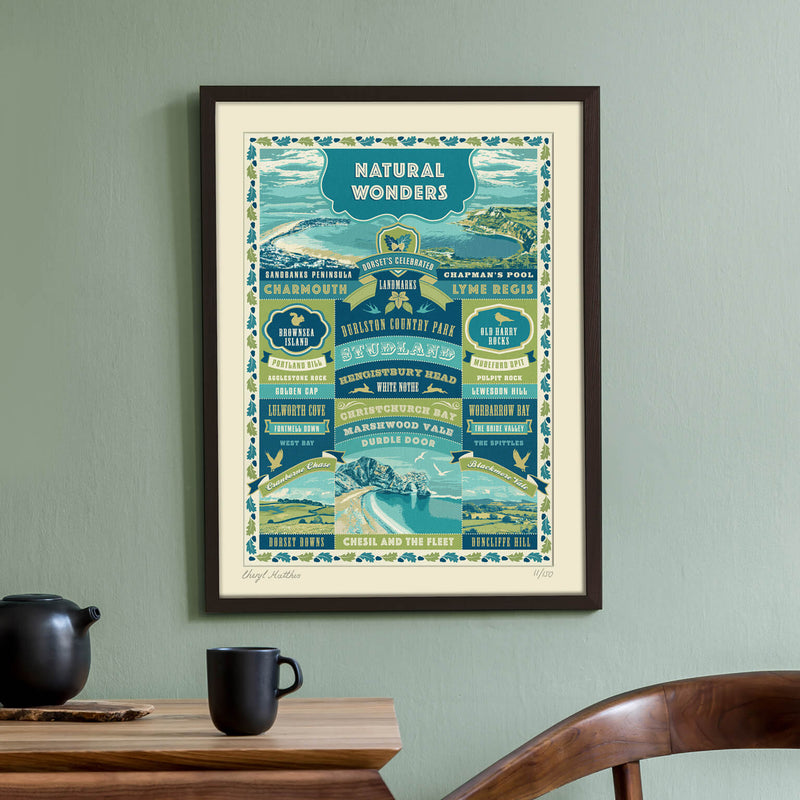Dorset’s Natural Wonders Art print - A Dorset Gift