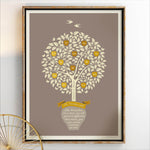 Golden Wedding Family Tree – A Golden Anniversary Gift