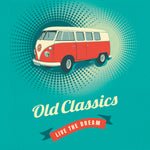 VW Camper Van birthday card