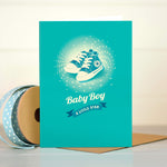 New Baby Boy Card - All Star Baby